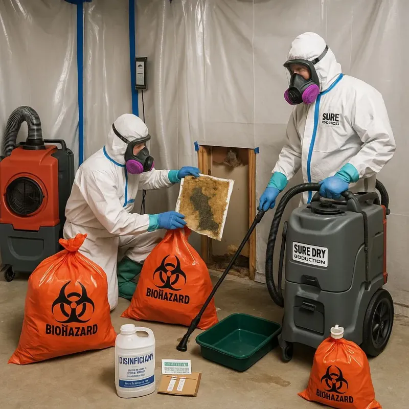 Contaminated Water Handling Protocols process in Morganville, NJ