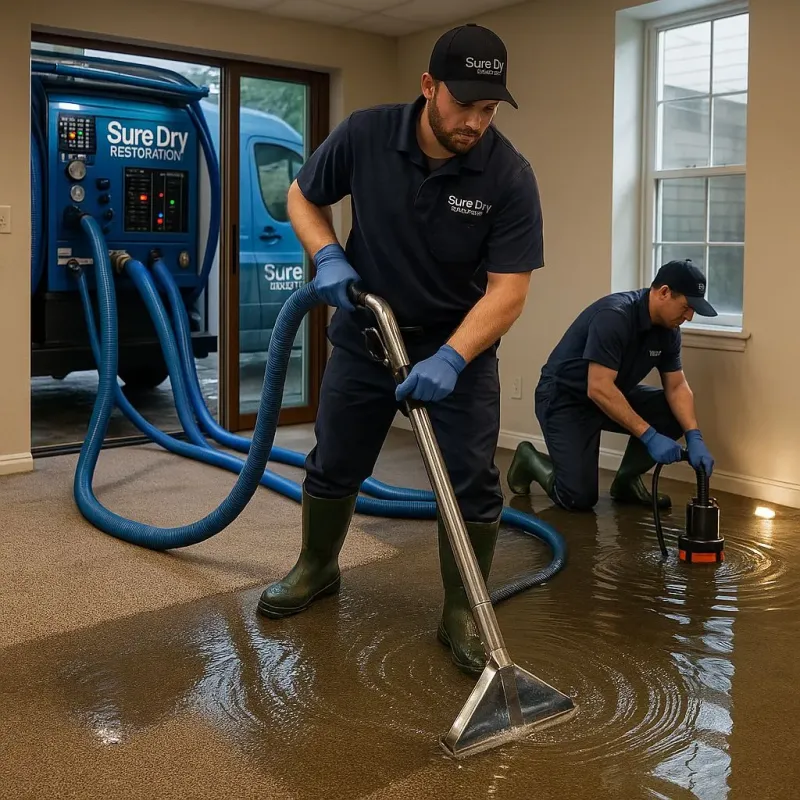 Water Extraction and Removal process in Morganville, NJ